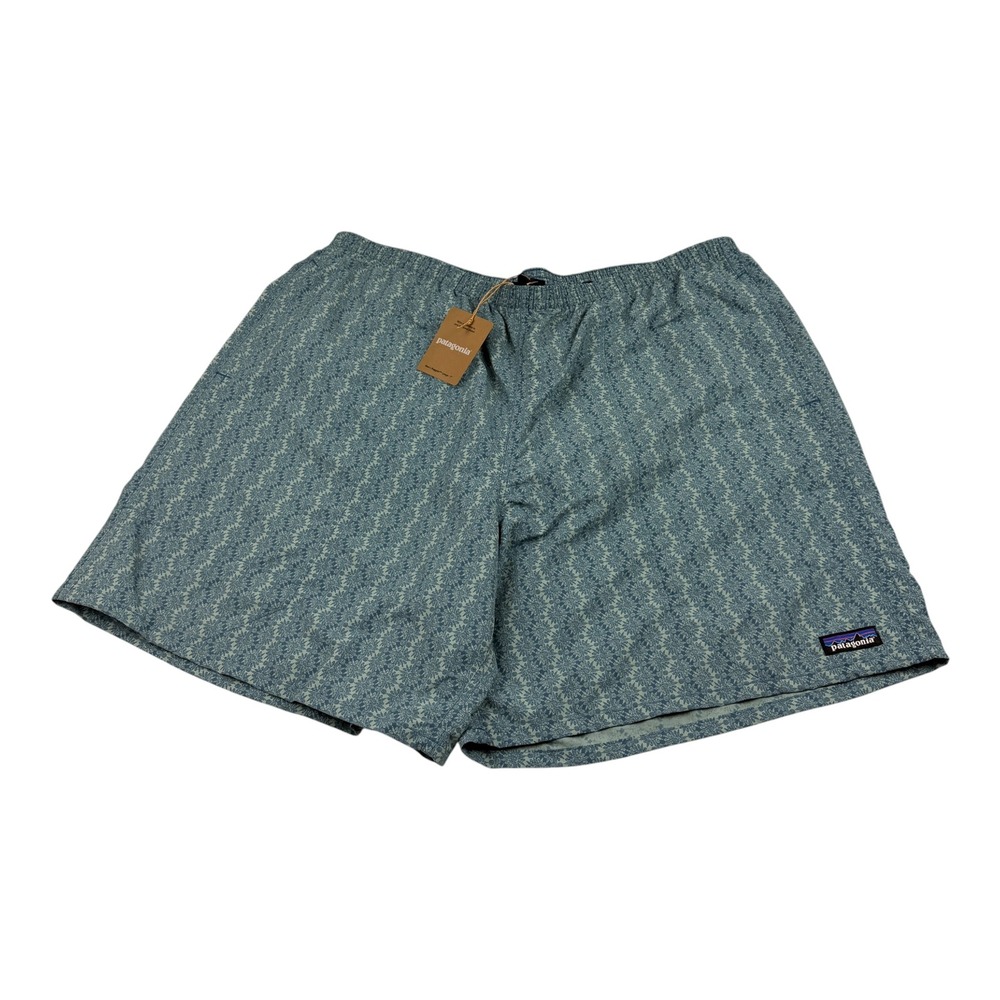 Patagonia Mens Baggies Longs 7" Shorts XXL Kaleidoscope Still Blue 58035 NEW